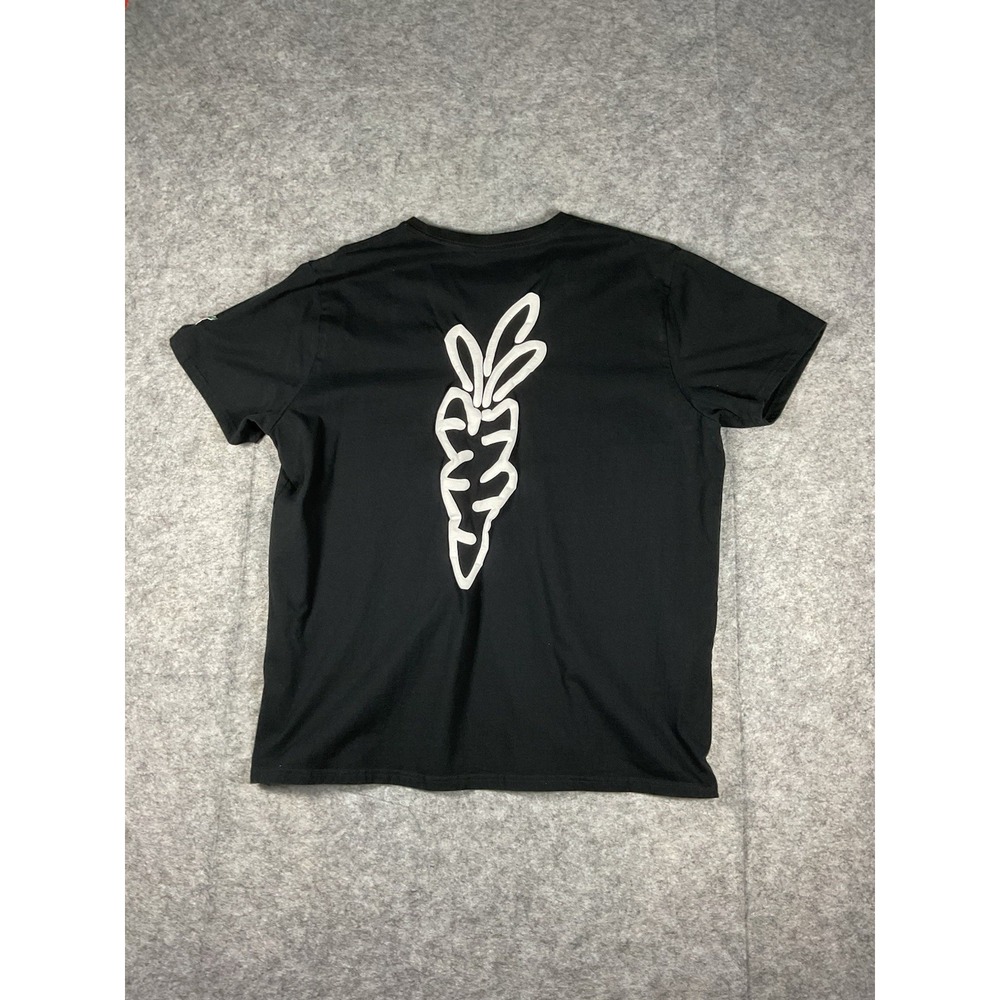 Carrots By Anwar Carrots Men's Graphic Logo T-Shirt 3XL Black And White - Picture 5 of 5